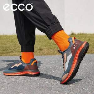 2022年秋季新款，ECCO 爱步 St.360 适动360系列 男士舒适轻盈防护跑鞋821404
