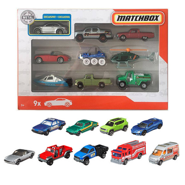 Matchbox 火柴盒 交通系列玩具小汽车9辆装 X7111 折后新低58.08元（3件3.5折） 买手党-买手聚集的地方
