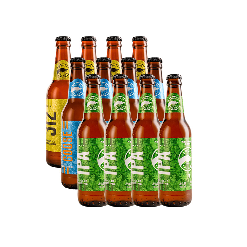临期低价，百威英博 鹅岛IPA印度淡色艾尔精酿啤酒 355mL*12瓶 69元包邮（需领券） 买手党-买手聚集的地方