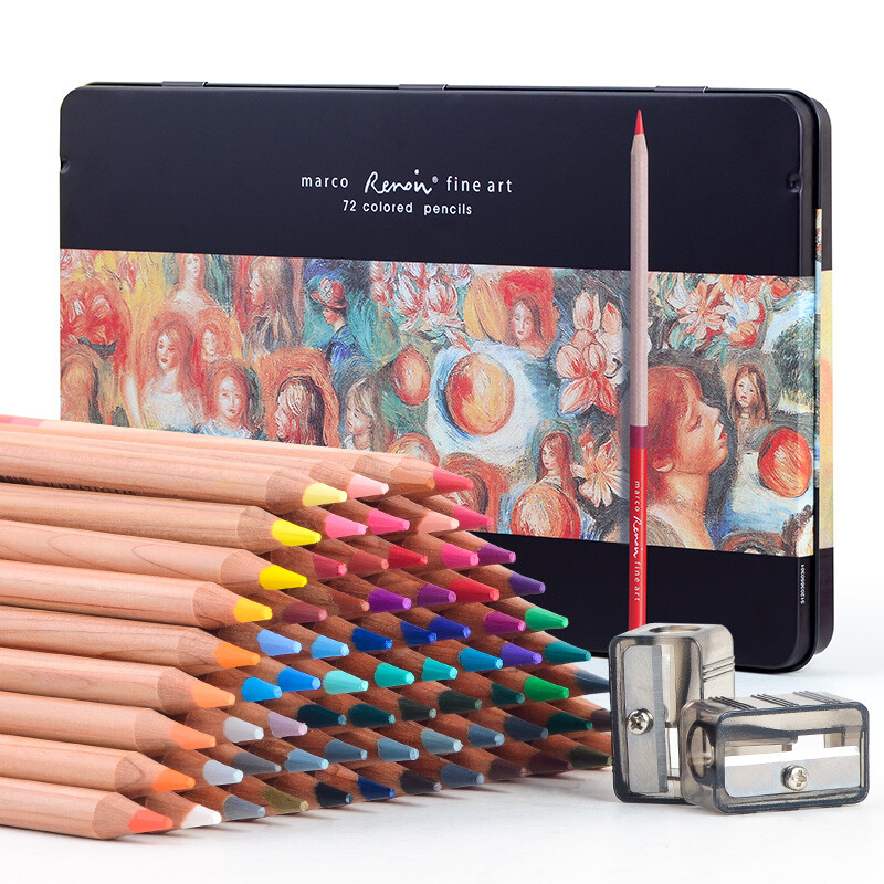 Marco 马可 雷诺阿31系列 120色油性彩色铅笔铁盒装3100-120TN*2套 新低194.2元包邮（97.1元/件） 买手党-买手聚集的地方