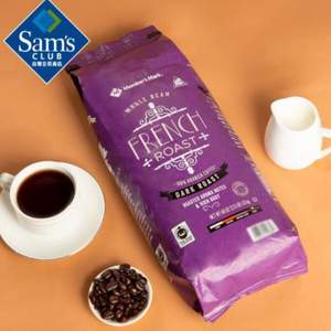 需会员，Member's Mark 哥伦比亚进口 焙炒咖啡豆 1.13kg
