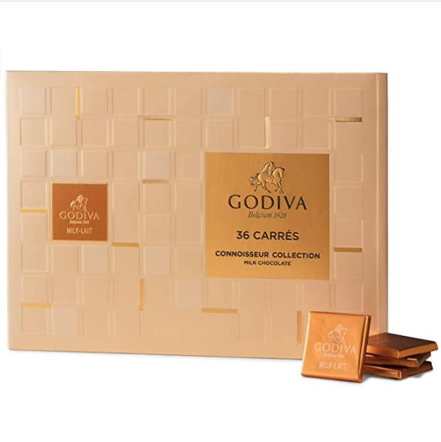GODIVA 歌帝梵 经典系列牛奶巧克力礼盒 36片装/190g 150.02元（可3件92折​） 买手党-买手聚集的地方