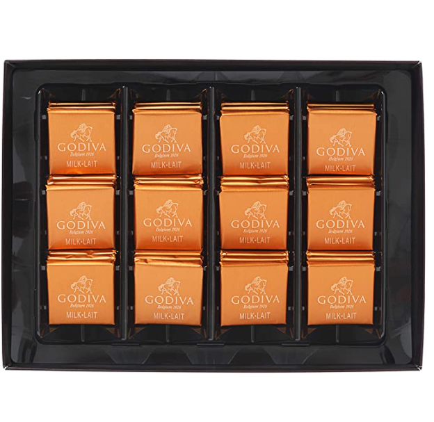 GODIVA 歌帝梵 经典系列牛奶巧克力礼盒 36片装/190g 150.02元（可3件92折​） 买手党-买手聚集的地方