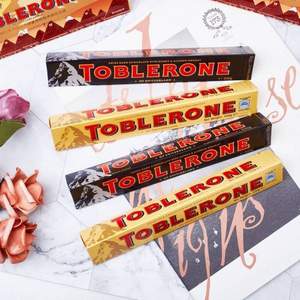 原装进口，Toblerone 瑞士三角 巧克力 100g*4盒 赠巧克力硅胶模具 39.9元包邮（需领券）