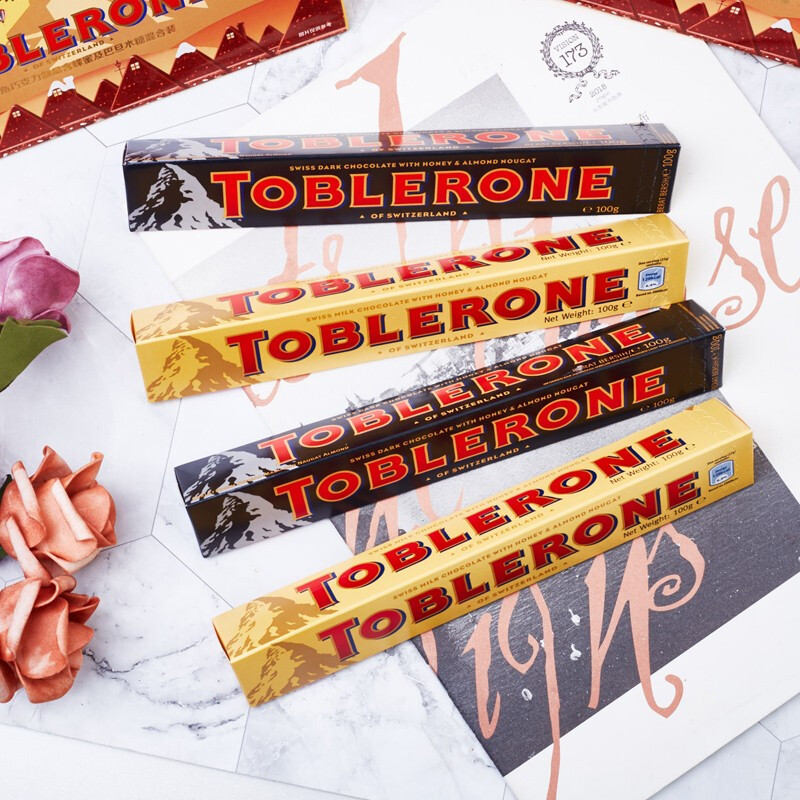 原装进口，Toblerone 瑞士三角 巧克力 100g*4盒 赠巧克力硅胶模具 39.9元包邮（需领券） 买手党-买手聚集的地方