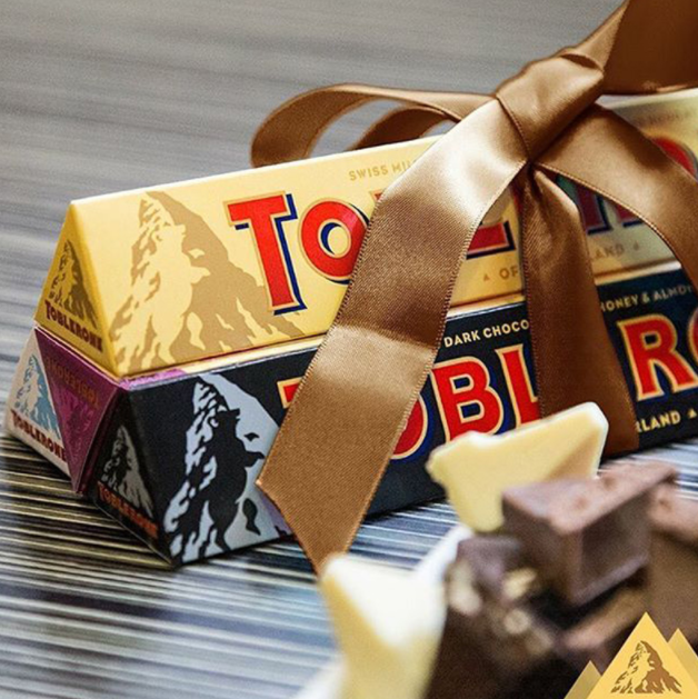 原装进口，Toblerone 瑞士三角 巧克力 100g*4盒 赠巧克力硅胶模具 39.9元包邮（需领券） 买手党-买手聚集的地方