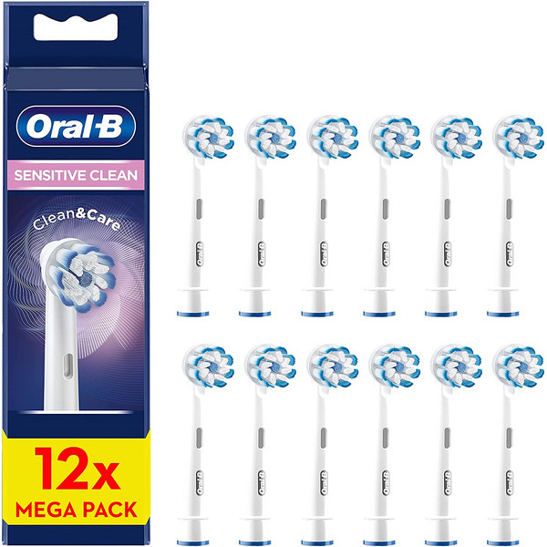 Oral-B 欧乐B Sensitive Clean 超细软毛电动牙刷刷头 12支 新低168.27元（可3件92折） 买手党-买手聚集的地方