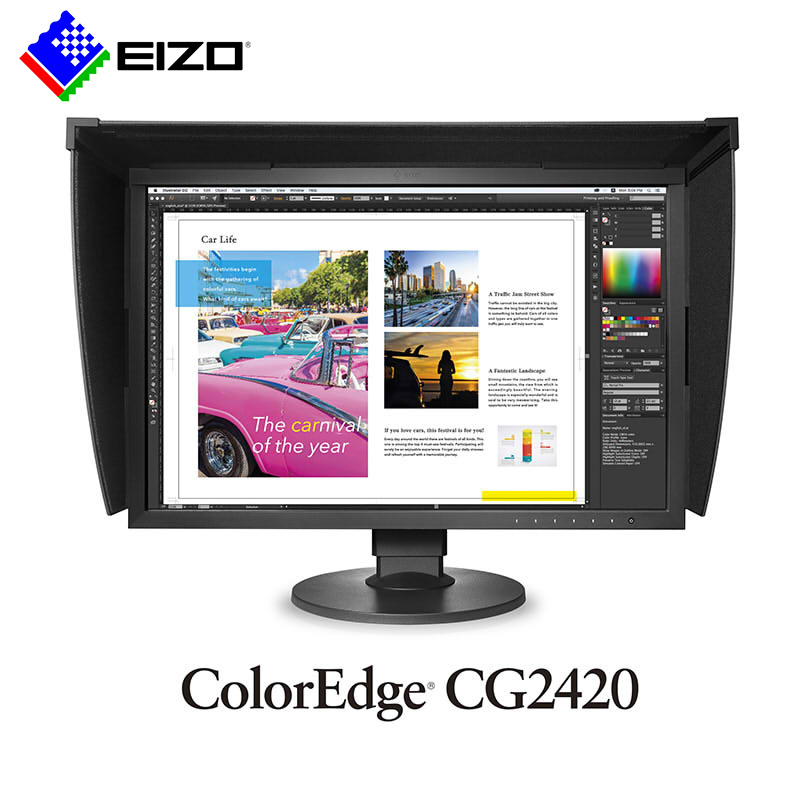 EIZO 艺卓 ColorEdge CG2420 24.1英寸IPS面板16:10宽屏专业制图液晶显示器 8176元（天猫旗舰店16000元） 买手党-买手聚集的地方