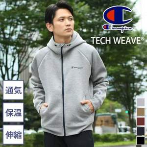 日版 Champion 冠军牌 Tech Weave® C3-WS103 男士连帽运动夹克