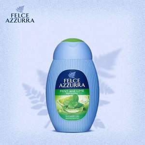 意大利百年品牌，Felce Azzurra 蓝蕨 香氛沐浴露清爽薄荷青柠香型250ml