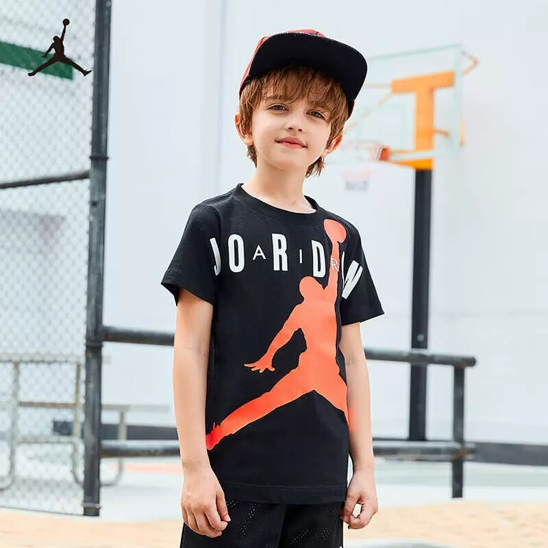 Nike 耐克 儿童夏季AJ超人短袖休闲T恤（140~160码）男女童3色 69元包邮（双重优惠） 买手党-买手聚集的地方