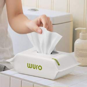 小米众筹款 Wuro 无染 加厚湿厕纸 40抽*6包