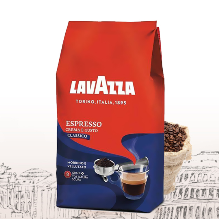 意大利进口，Lavazza 乐维萨 经典奶香深度烘焙咖啡豆1kg*2件 158.27元包邮包税（79.13元/袋） 买手党-买手聚集的地方