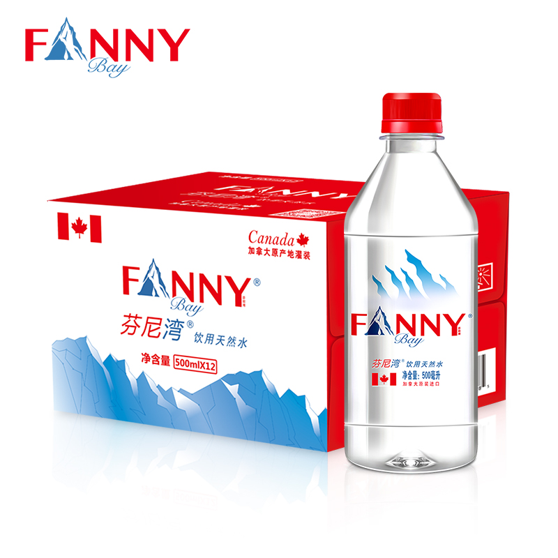 加拿大进口，芬尼湾 冰川饮用天然弱碱水500ML*12瓶 19.9包邮（需领券） 买手党-买手聚集的地方