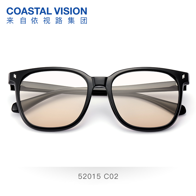 依视路旗下，Coastal Vision 镜宴 52015 时尚方框太阳镜 59元包邮（需用券） 买手党-买手聚集的地方