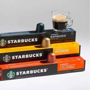 Starbucks 星巴克 Nespresso 浓郁胶囊咖啡 10粒 多口味