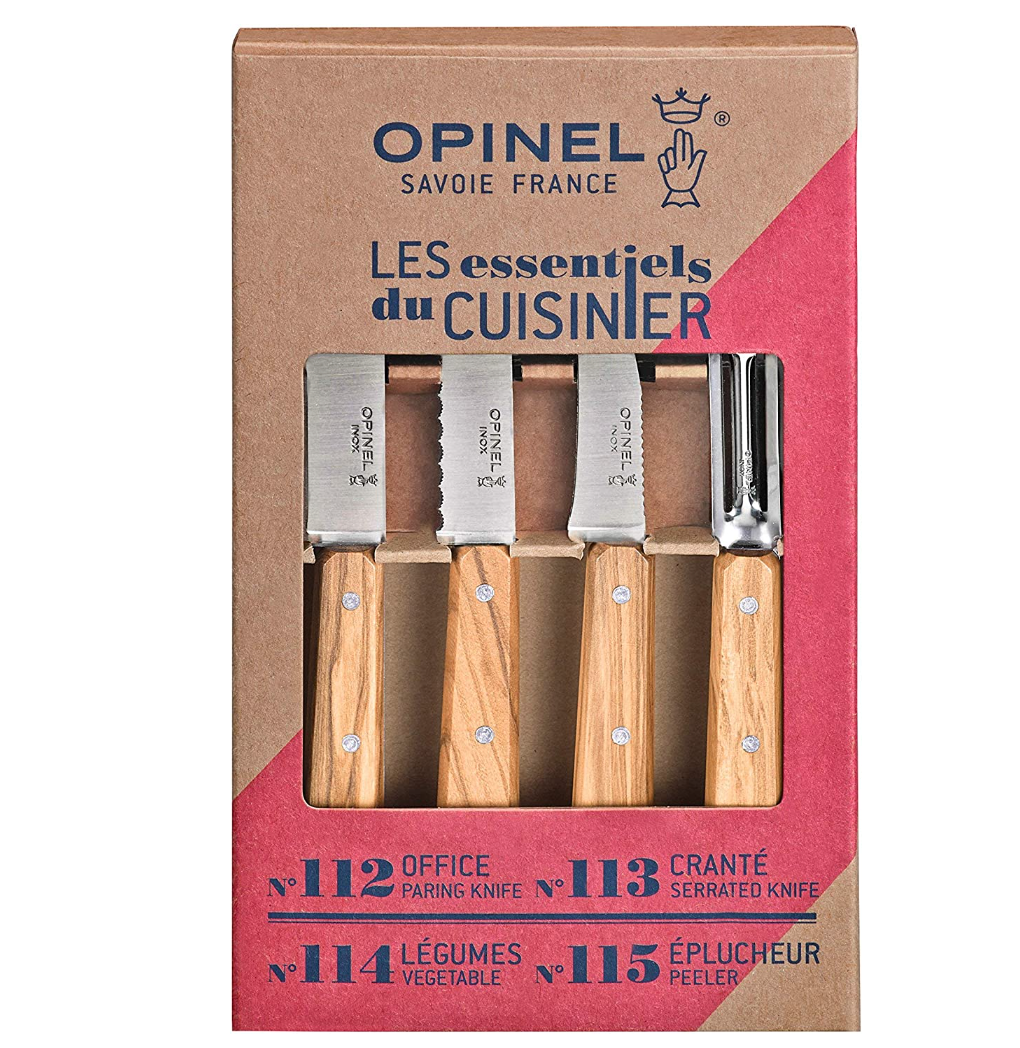 法国国刀品牌，Opinel Essentials系列 厨房刀具4件套 265元 买手党-买手聚集的地方