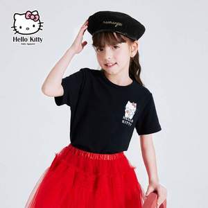 hellokitty 2023夏季新款女童短袖T恤（110~150码）多色