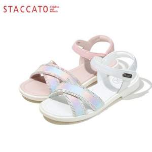 staccatokids 思加图 2023年夏季新款女童时尚洋气软底凉鞋（28~35码）2色