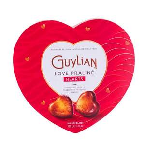 临期低价！比利时进口 Guylian吉利莲 心形榛子夹心巧克力 105g