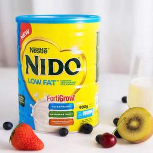 史低！荷兰进口，Nestlé 雀巢 NIDO 低脂高钙高蛋白奶粉 900g*2件