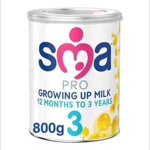 英国惠氏 SMA Nutrition PRO 幼儿配方奶粉 3段 800g