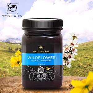 新西兰高端蜂蜜品牌，Watson&Son 沃森 野地花蜂蜜500g