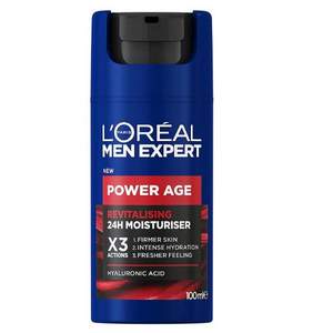 亚马逊销冠！L'Oréal 欧莱雅 Men Expert 男士透明质酸面部保湿霜 100mL