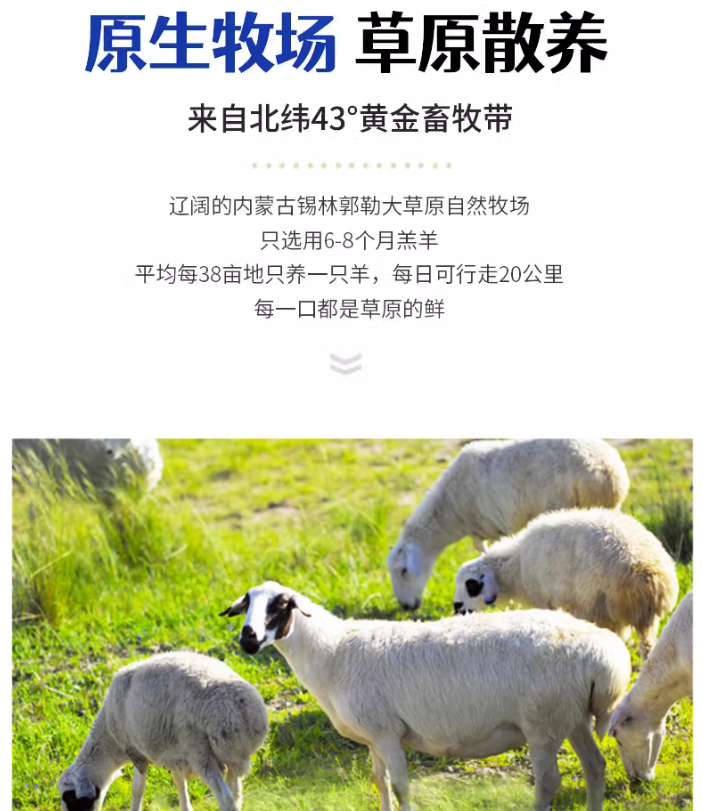 国家地理标志产品，沁牧青格尔 内蒙锡盟新鲜羊肉串 80串/800g 139元顺丰包邮（需领券） 买手党-买手聚集的地方