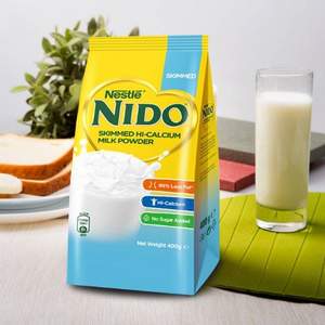 史低！荷兰进口 Nestlé 雀巢 Nido 脱脂高钙奶粉 400g