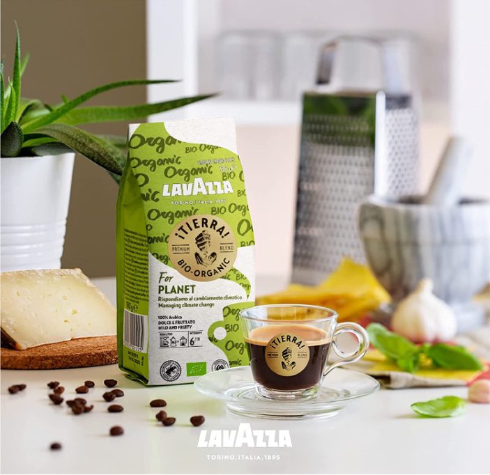 雨林联盟认证，LAVAZZA 拉瓦萨 Tierra!大地系列 纯阿拉比卡咖啡豆 1kg 123.44（另有多款） 买手党-买手聚集的地方