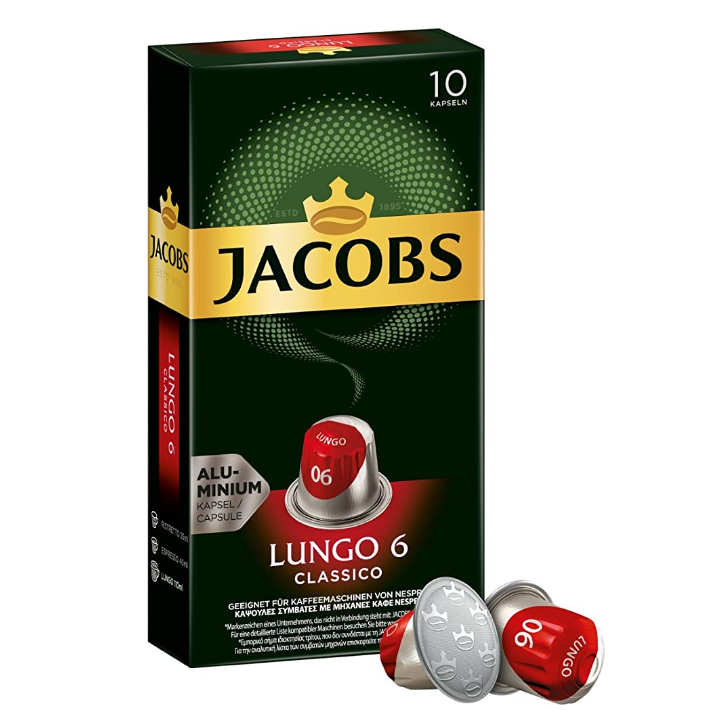 Jacobs 雅各布斯 铝制意式浓缩咖啡胶囊 6号 10颗*10盒 232.02元 买手党-买手聚集的地方