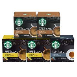 Starbucks 星巴克 Blonde 多趣酷思 胶囊咖啡 5盒/60粒