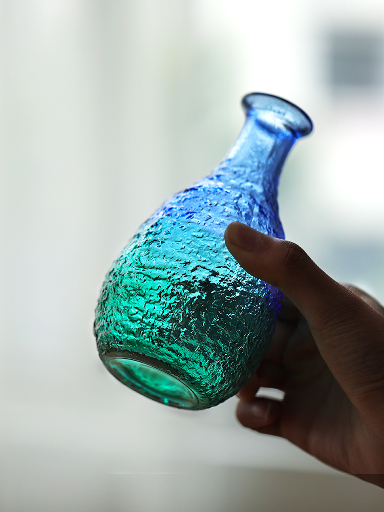 东洋佐佐木 珊瑚海系列 渐变蓝色清酒杯壶套装（一壶两杯）G604-M77 182.83元（天猫旗舰店折后358元） 买手党-买手聚集的地方