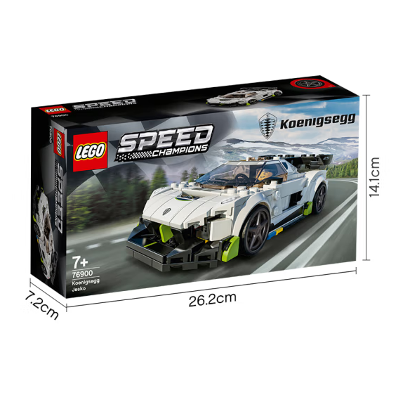 LEGO 乐高 Speed 超级赛车系列 76900 柯尼赛格 Jesko 新低98.04元包邮 买手党-买手聚集的地方