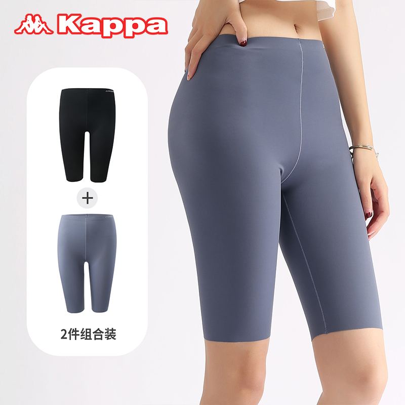Kappa 卡帕 KP1L01 女士五分运动紧身裤鲨鱼裤 2条 74元包邮（37元/条） 买手党-买手聚集的地方