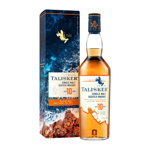 英国原装进口，Talisker 泰斯卡 10年单一麦芽苏格兰威士忌 700ml 史低189元包邮（多重优惠） 买手党-买手聚集的地方