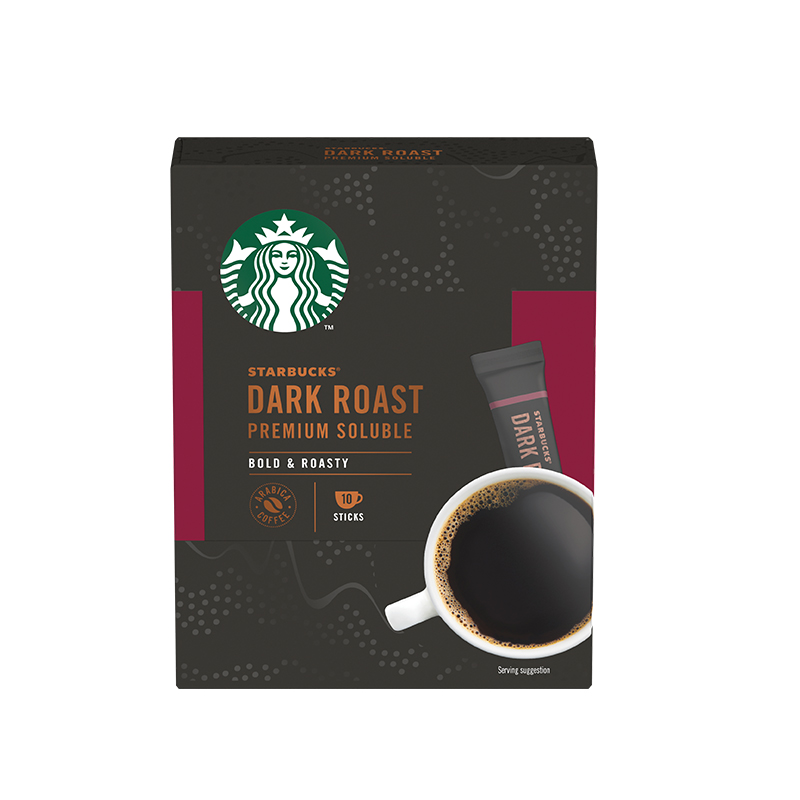 Starbucks 星巴克 黑咖啡 中度/深度烘焙 精品速溶咖啡2.3g*10条 25元包邮（需领券） 买手党-买手聚集的地方