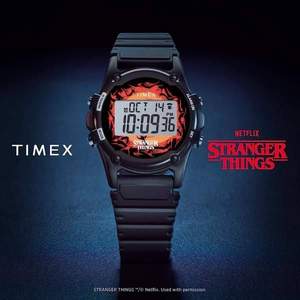 Timex Atlantis × Stranger Things 天美时 怪奇物语联名款 时尚腕表TW2V51000