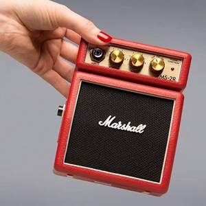 亚马逊销冠！Marshall 马歇尔 迷你Stack系列 MS-2R 微型电吉他音箱