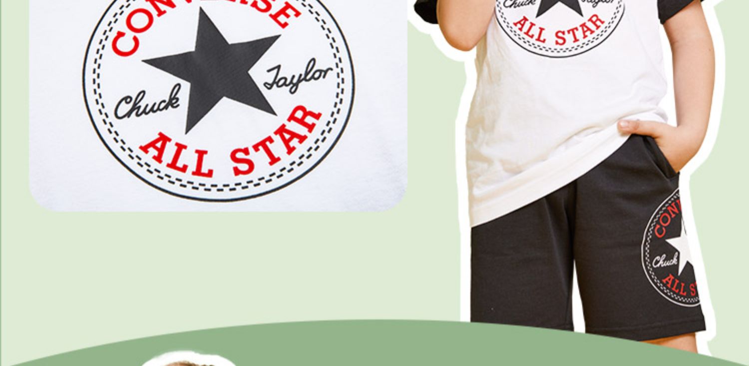 Converse 匡威 儿童圆领短袖T恤 （110-160cm）多色 59.2元包邮（双重优惠） 买手党-买手聚集的地方