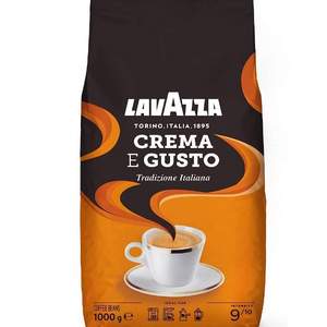 Lavazza 乐维萨 Crema E Gusto 意大利传统研磨咖啡豆 1kg