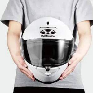 日本摩托车头盔三大品牌，OGK KABUTO AEROBLADE 6空气刀6代 摩托车头盔 全盔 L码 珍珠白