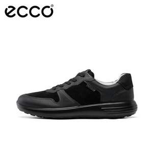 ECCO 爱步 柔酷7号路跑 男士系带跑步鞋460644