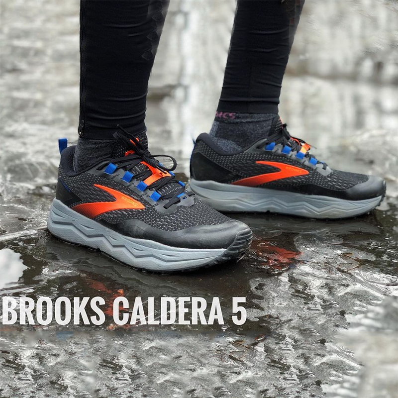 Brooks  布鲁克斯 Caldera5 山啸5 男士运动跑步鞋