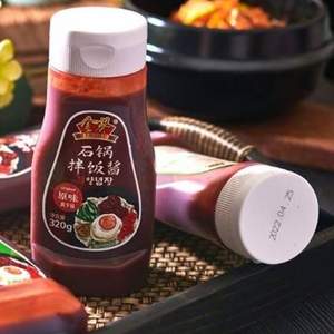 金葵 0脂肪 韩式石锅拌饭酱 320g