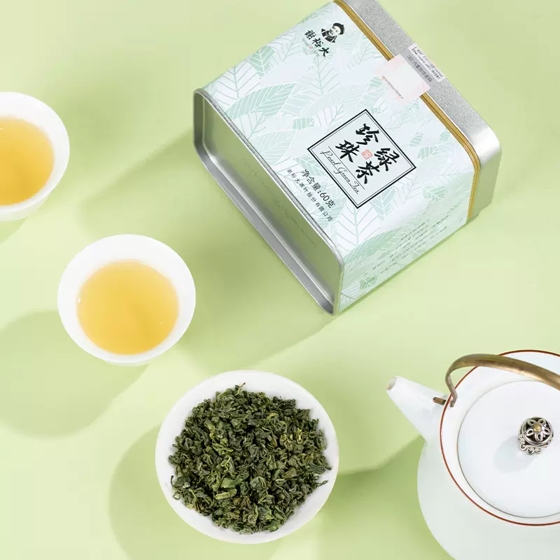 中华老字号，谢裕大 2023年新茶特级珍珠绿茶罐装 60g