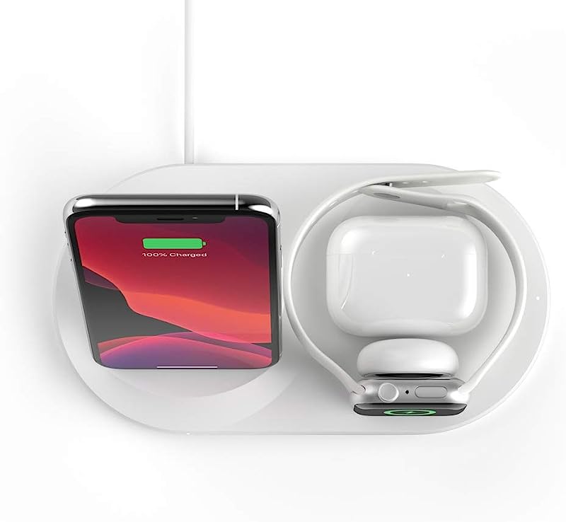 Belkin 贝尔金 Boost Charge 三合一无线充电器 (适用于iPhone/Apple Watch和AirPods) 新低431.86元（苹果官网998元） 买手党-买手聚集的地方