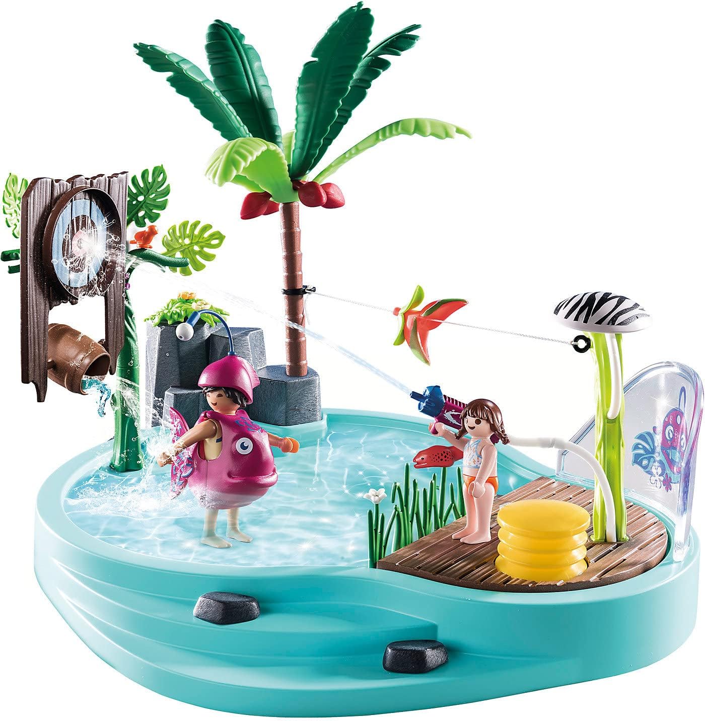 Playmobil 摩比世界 带注水器的趣味泳池 70610 164.88元 买手党-买手聚集的地方