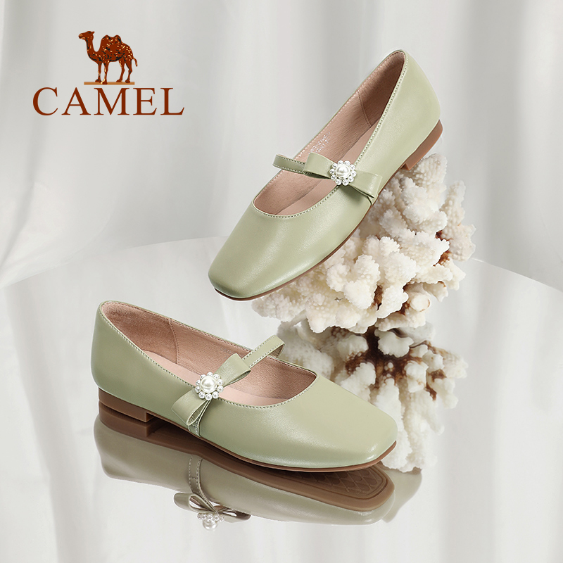 Camel 骆驼 女士方头复古玛丽珍单鞋 139元包邮（需用券） 买手党-买手聚集的地方